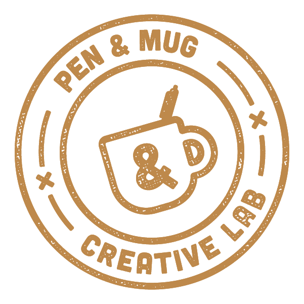 original Pen & Mug badge logo