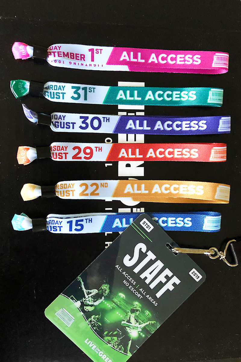 All Access wristbands